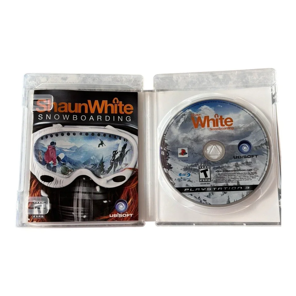 Shaun White Snowboarding (Sony PlayStation 3)‎ Includes Manual